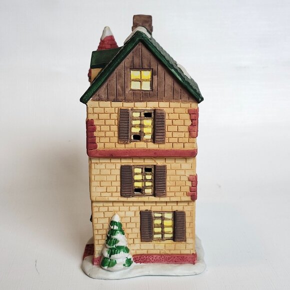 NOMA Dickensville Village DOCTOR OFFICE, WATCH MAKER Lighted House Christmas - Picture 7 of 10